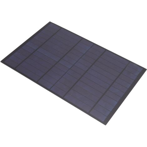 Panneau solaire 6V 10W polycristallin 1660mA pour camping randonnée alpinisme chargeur portable