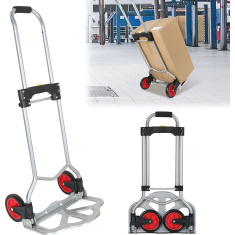 Randaco Carro manual plegable de acero para sacos de 60 kg Carro utilitario (1/5)