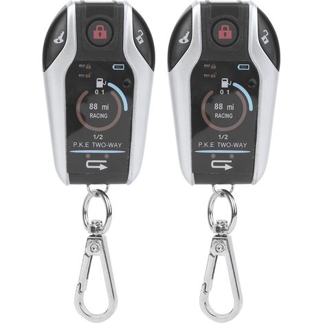 Alarme moto universelle 2 voies, système antivol avec télécommande, sécurité 12V, protection anti-vol pour motocyclette. (1/5)