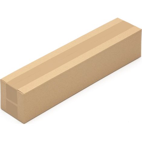 100 Faltkartons 500 x 100 x 100 mm Kartons 50 x 10 x 10 cm Versandkartons Wellpappe (1/4)