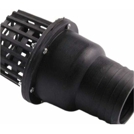 Clapet anti-retour Pompe à eau soupape de fond clapet anti-retour 3 pouces soupape de fond en plastique pommeau de douche diamètre extérieur 75MM 2 pièces (1/4)