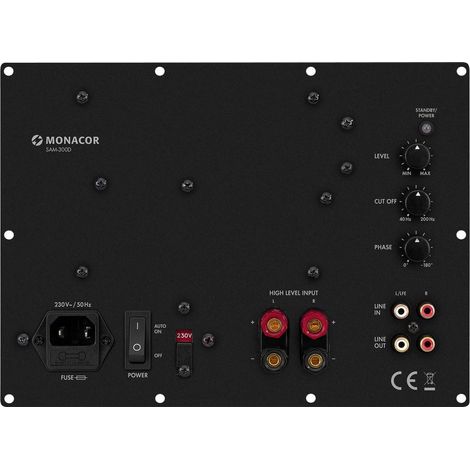 Module amplificateur encastrable Monacor (1/3)