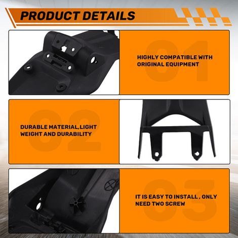 License plate light bracket for GASGAS EC 250/300 250F/350F motorcycles (2021-2023) (1/5)
