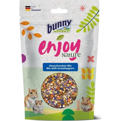 Bunny Nature Nagersnack enjoy Nature Heuschrecken-Mix 40 g (1/2)