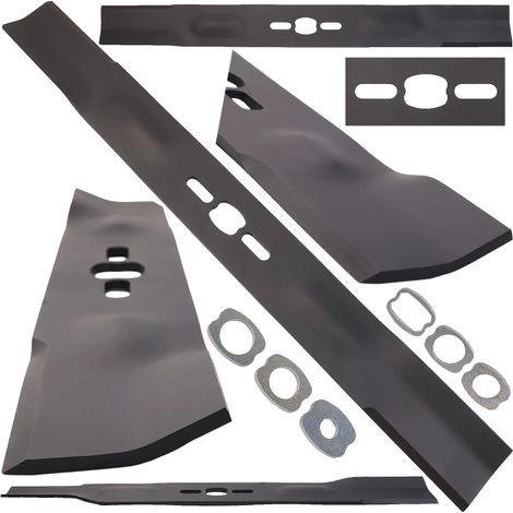 Lame de tondeuse universelle de 51cm pour Rasenmäher ⌀10 16 18mm (1/5)