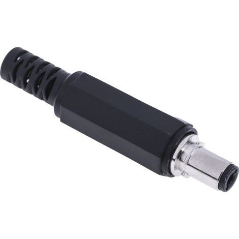 Fiche d'alimentation CC, 2.0A, Ø 2.1mm, Montage sur câble, 16,0 V, 34.5mm (1/3)