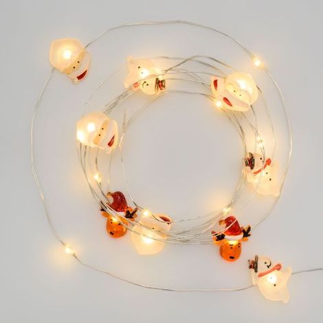 LOTTI Catena Decorata D4 20 MicroLED 2xAA 2m PDQ