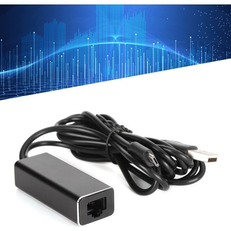 Adaptateur Ethernet USB vers RJ45 10/100Mbps pour TV Stick et Box Internet