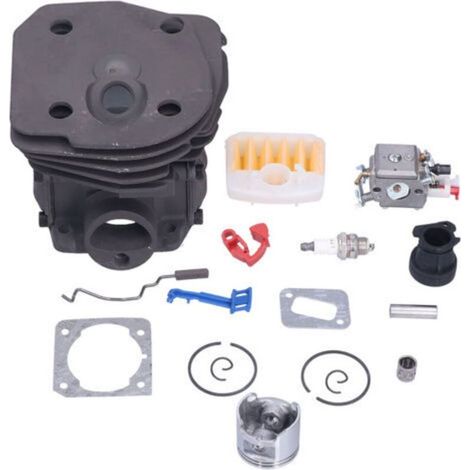 Kit Pièces Détachées Pour Tronçonneuse 353 351 350 - Piston, Carburateur, Filtre à Air, Joints, Tuyau d'Admission 45mm - (1/5)