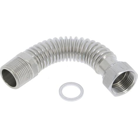 Thermador – Flexible sanitaire extensible Inox 3/4'' 90-140 – Raccord MF pour montage sur filtres DIRTMAG XS – Usage professionnel