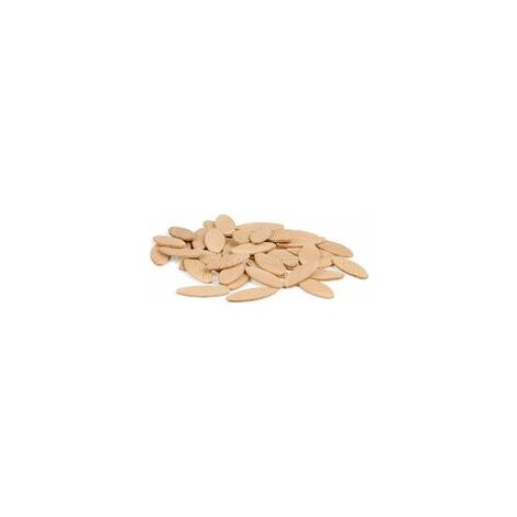 assortiment lamello d’assemblage type Lamello 20 , 100 pièces/taille lam bois en hêtre massif Idéal pour fraiseuse bois/fraiseuse à lams (1/3)