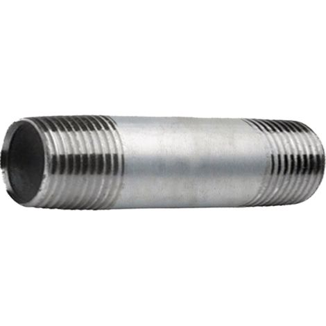 Raccord de tuyau galvanisé 3/4" pouce 25 cm