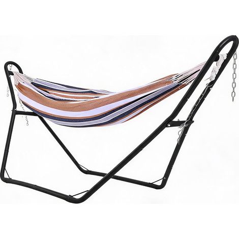 Support de hamac en acier pour hamac 2 personnes jardin (1/5)