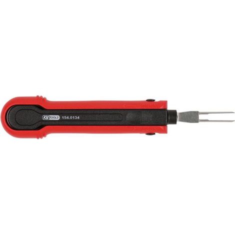 KS Tools Entriegelungswerkzeug für Flachstecker/Flachsteckhülsen 9,5 mm (AMP Tyco MPT)