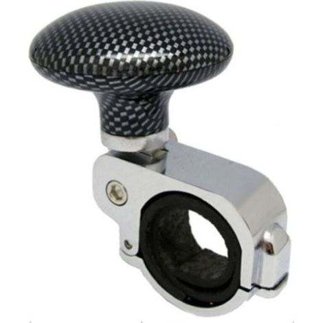 Poignée de Boule de Volant Universelle, Poignée Booster, Power Spinner Commande de Poignée Auxiliaire pour Voiture, Intérieur automobile,volant (1/4)