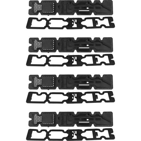 Juego de 8 piezas de juntas para la tapa de válvulas del motor, juntas de admisión y escape, aptas para motores 508, 408, 307 y C5 2.0 2.3.