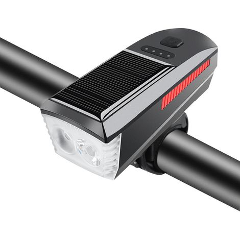 Phare de vélo LED, 3000 lumens, IPX6, rechargeable, chargement USB, résistant à l'eau, pour le cyclisme urbain, le cyclisme sur route ou une utilisation nocturne.-AquaForge (1/5)