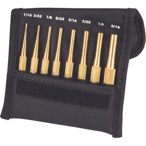 Starrett, Set Scacciachiodi in ottone, SB565Z