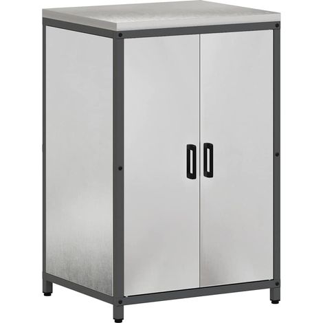 Meuble de rangement de cuisine Argenté Acier inoxydable CFW88922 (1/5)