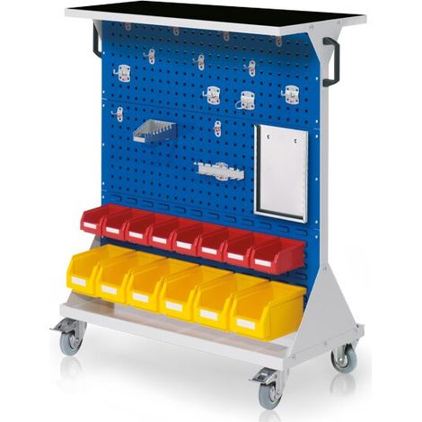 RasterMobil® Rollwagen - Größe 3 Maße in mm (BxTxH): 1000 x 500 x 1230