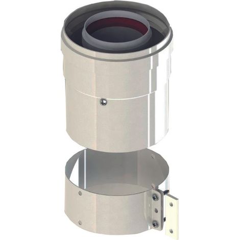 Startbuchse - Aluminium koaxial ø 60/100