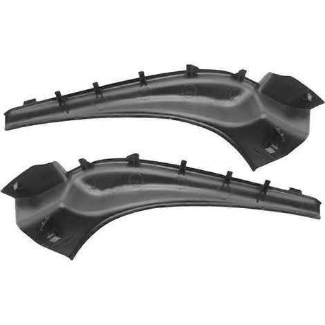 jeu de baguettes de garniture de pare-brise 66894-3AN0A 66895-3AN0A, compatible avec Nissan Sylphy, Nissan Tiida, Nissan X-Trail T32 Versa 2 pièces disponibles.