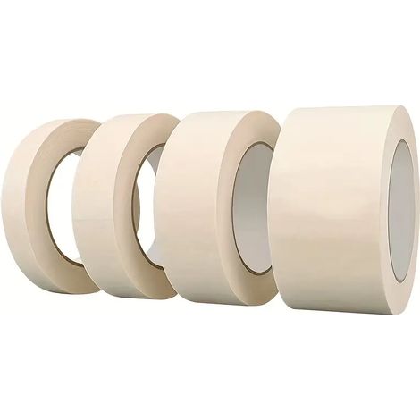 Nastro mascheratura da carrozziere in carta resistente 80°C. taglia - 30mm x 50mt (5 rotoli)