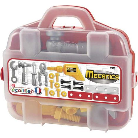 ECOIFFIER Mecanics 2303 - 25.5 cm Mechanical Suitcase - 18 months - For DIY Projects Anywhere (1/2)