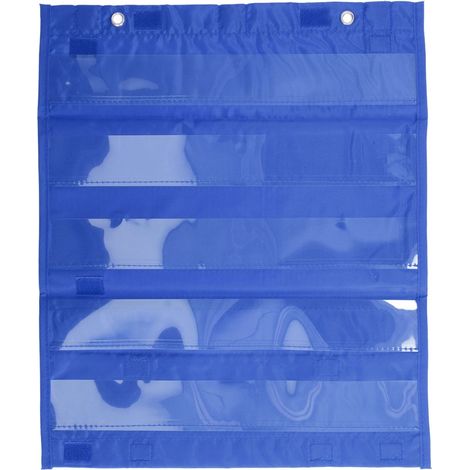tableau magnétique de poche pour étudiants, 5Pochette transparente, idéale pour les activités à la maison et à l'école, bleue
