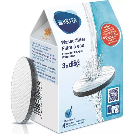 Brita - pack de 3 filtres pour fill & serve et fill & go vital -