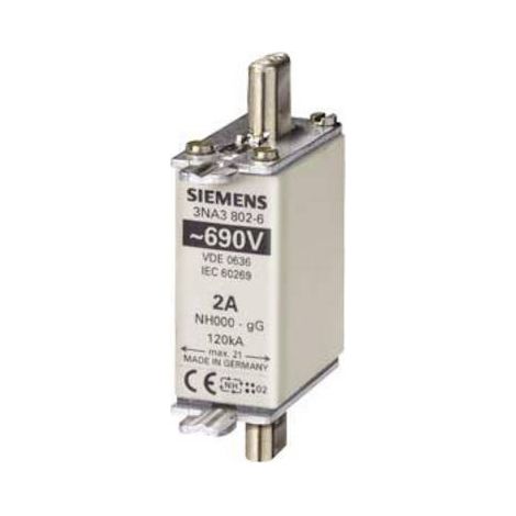 fusibile siemens nh-sicherungseinsatz gr.000 35A 690V 250V