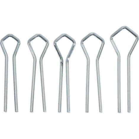 KS TOOLS  Juego de  insertos para  quitar bordes  de molduras  de parabrisas  - 140.2236-1