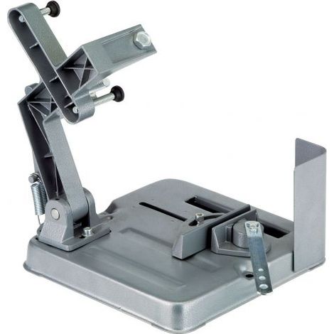 Poggi 50080 Supporto per smerigliatrice angolare 230 mm con morsa regolabile e braccio in alluminio colore Nero