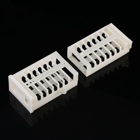 10 pièces Cage à Reine d'Abeille Multifonction Plastique Boîte d'Allumettes Équipement Apicole Capture Transport (1/5)