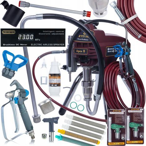 Zenthril Générateur de Peinture Apex B, 2500 w, 20 623 – 0,031", 248 Bar Pour Acrylique, Latex, Époxy (1/5)