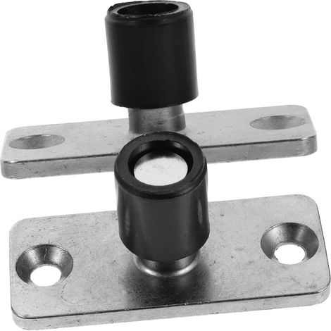 2 pcs guide de sol pour porte de grange coulissante, inox (1/5)