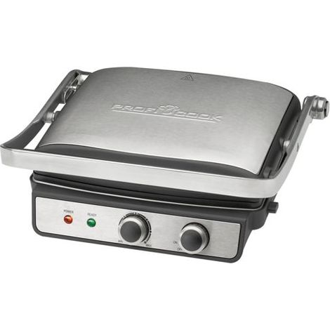 ProfiCook PC-KG 1264 Elektrischer Grill schwarz 2000 Watt (1/2)