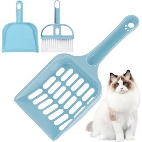 Pelle à Litière pour Chat - Cuillère en Plastique - Cat Litter Scoop - Poignée Confortable - Facile à Utiliser (1/4)