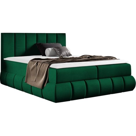 Cama continental Cursus, Kronos 19, Continental, Doble, 180x200, Tapiz, Somieres, 200x218x103cm (1/5)