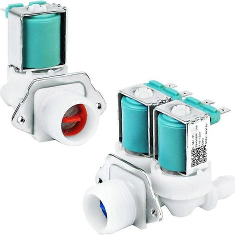 Satz Kalt- und Seitenwasserventile DC62-30312J und DC62-30314K für Kenmore- und Samsung-Waschmaschinen. (1/5)