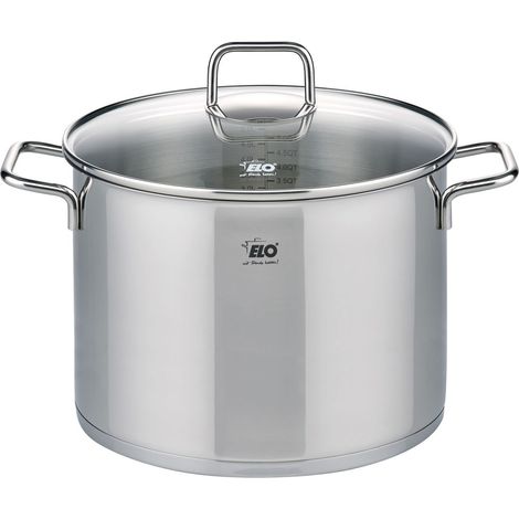 Faitout en inox 26 cm de 9,5 litres Elo Citrin (1/5)