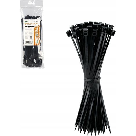 GARDENLINE ABRAZADERAS DE SUJECIÓN 3,6 x 200 mm, 100 unidades, LAR3838