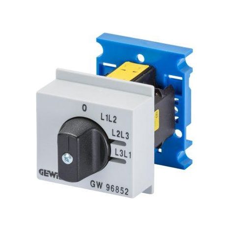 COMMUT. VOLTMETRIQUE 4 POS. PHASE-PHASE GEWISS GW96852