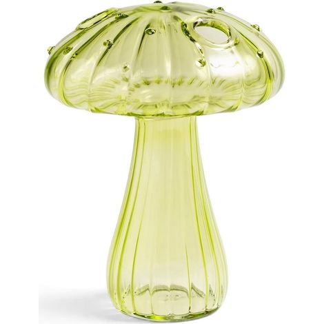 Bouteille d'aromathérapie rustique en forme de champignon pour composition florale hydroponique, décoration créative, vase en verre simple, ornement de bureau (1/5)