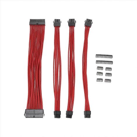 Kit de rallonge tressée de 23 cm (9 pouces) - Câble de rallonge de base A (1/5)
