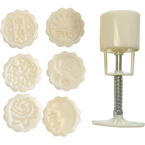 Moldes para pasteles con forma de pasteles de luna del Festival de Medio Otoño. (1/5)