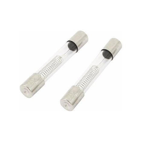 Fusible, Four a Micro-Ondes 5KV, Verre fusible de Tubes de 6mm x 40mm, 8A (1/3)
