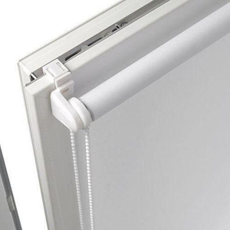 Store Enrouleur - 150x60 cm - Plastique Et Tissu Polyester Translucide - Pour Cuisine - 1 Unité