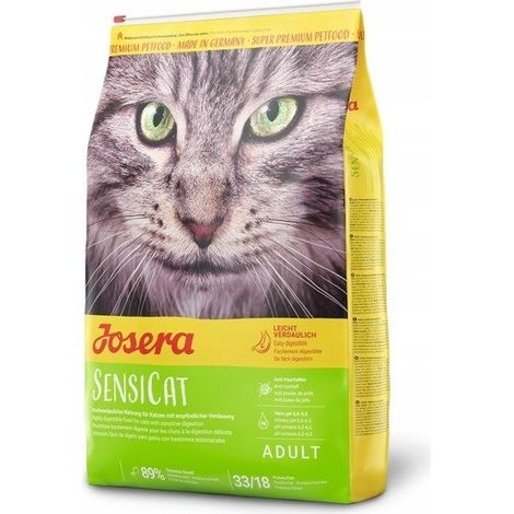 Josera 9510, croquettes pour chats adultes, saveur volaille et riz, 10 kg