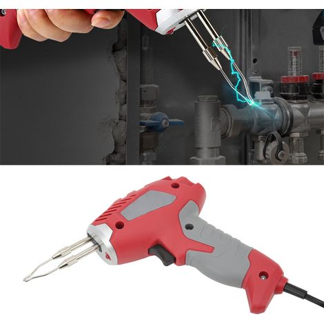 Chalumeau à souder manuel 180 W, à chauffage externe, alimentation manuelle en soudure, norme européenne 220-240 V (1/5)